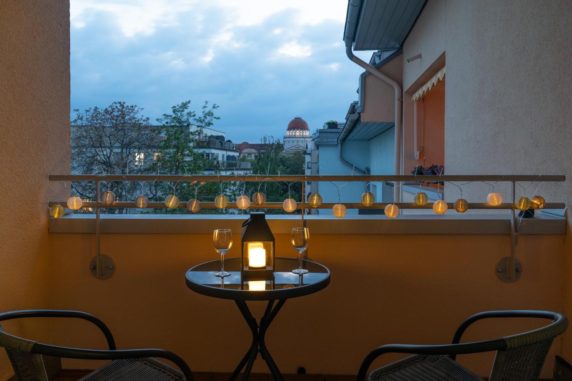 Home Shanti - Studio, Suedvorstadt, Balkon, Tv 라이프치히 외부 사진