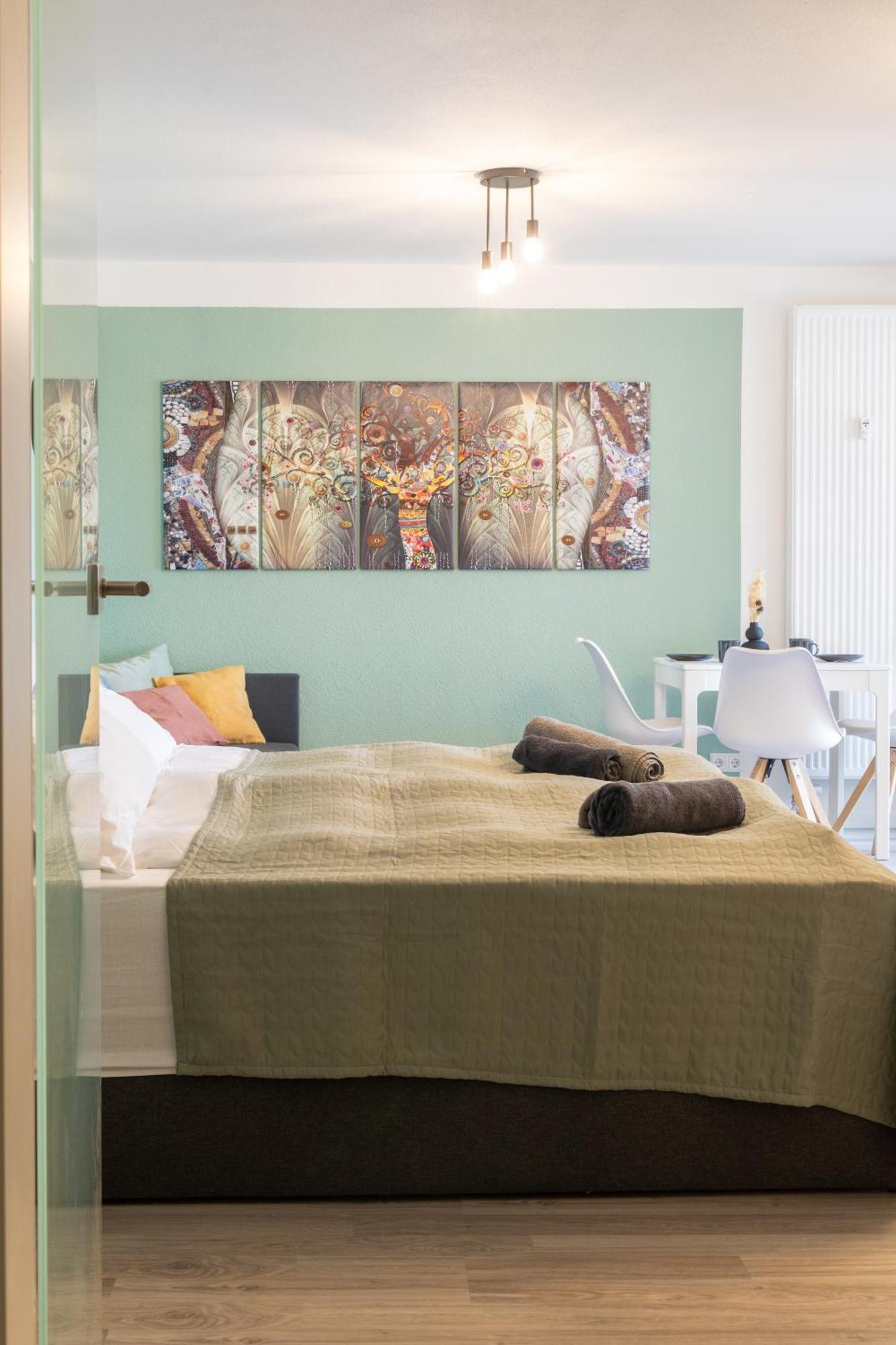 Home Shanti - Studio, Suedvorstadt, Balkon, Tv 라이프치히 외부 사진