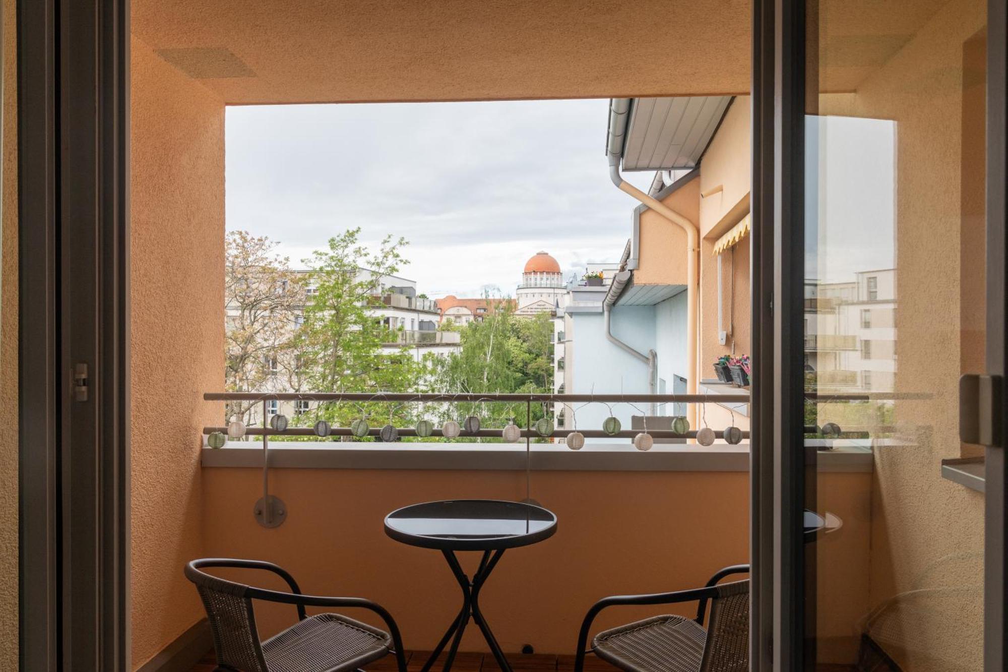 Home Shanti - Studio, Suedvorstadt, Balkon, Tv 라이프치히 외부 사진