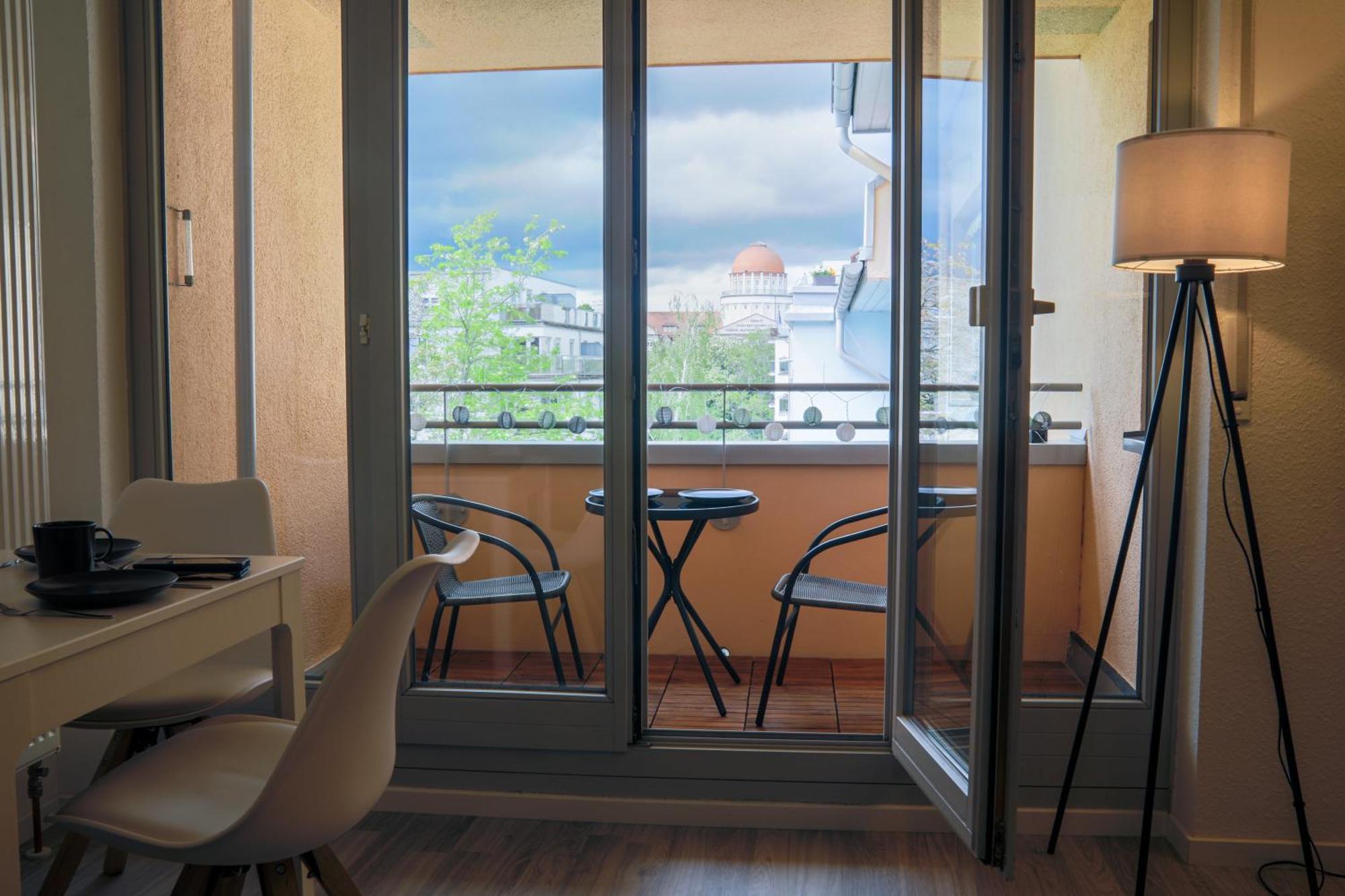 Home Shanti - Studio, Suedvorstadt, Balkon, Tv 라이프치히 외부 사진