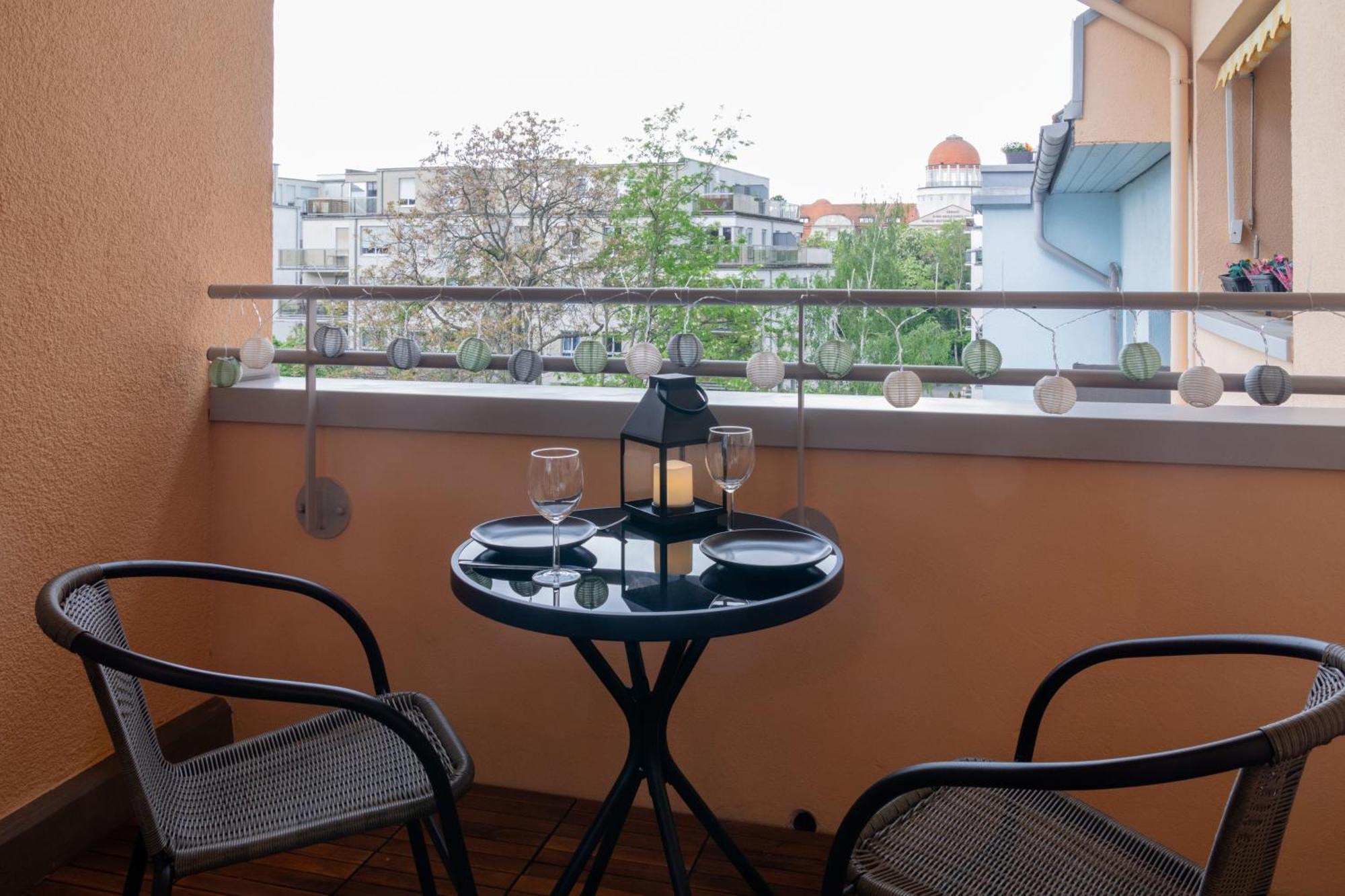 Home Shanti - Studio, Suedvorstadt, Balkon, Tv 라이프치히 외부 사진