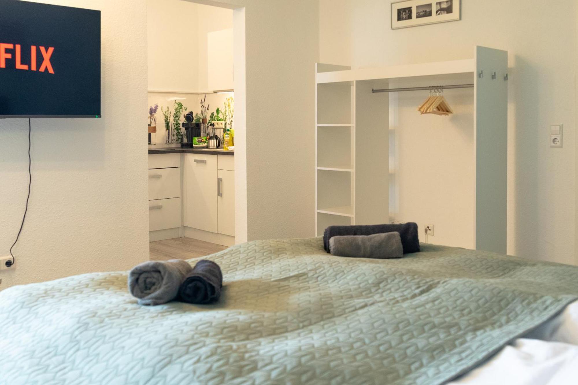 Home Shanti - Studio, Suedvorstadt, Balkon, Tv 라이프치히 외부 사진